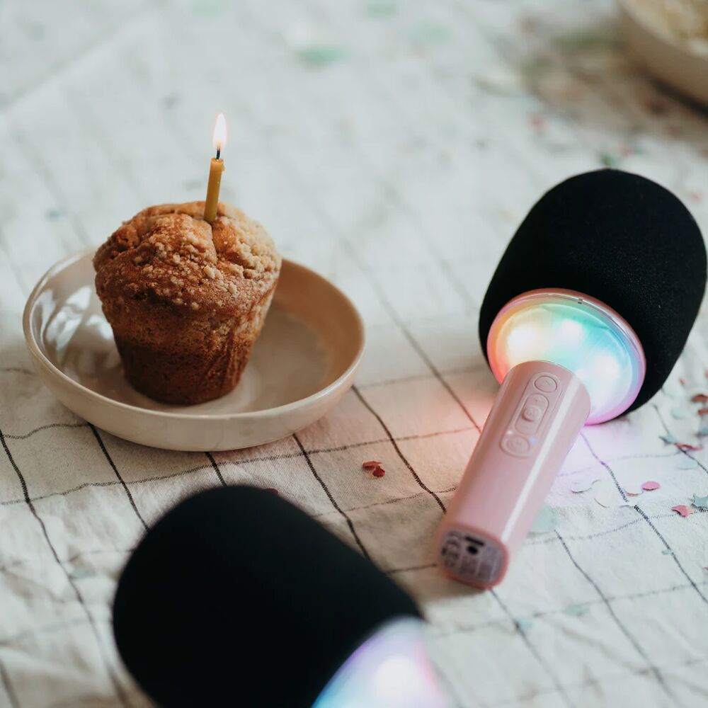 KIDYMIC - Karaoke microfoon - Roze