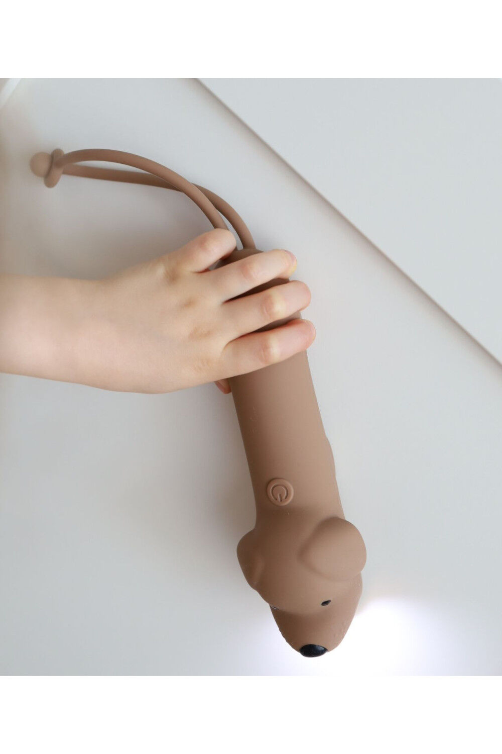 Siliconen kinderzaklamp - Hond