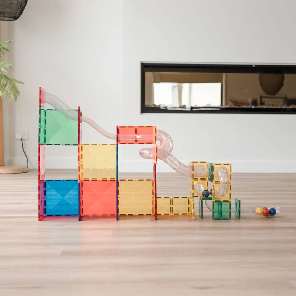CONNETIX Rainbow Ball Run Expansion Pack - 66 stuks