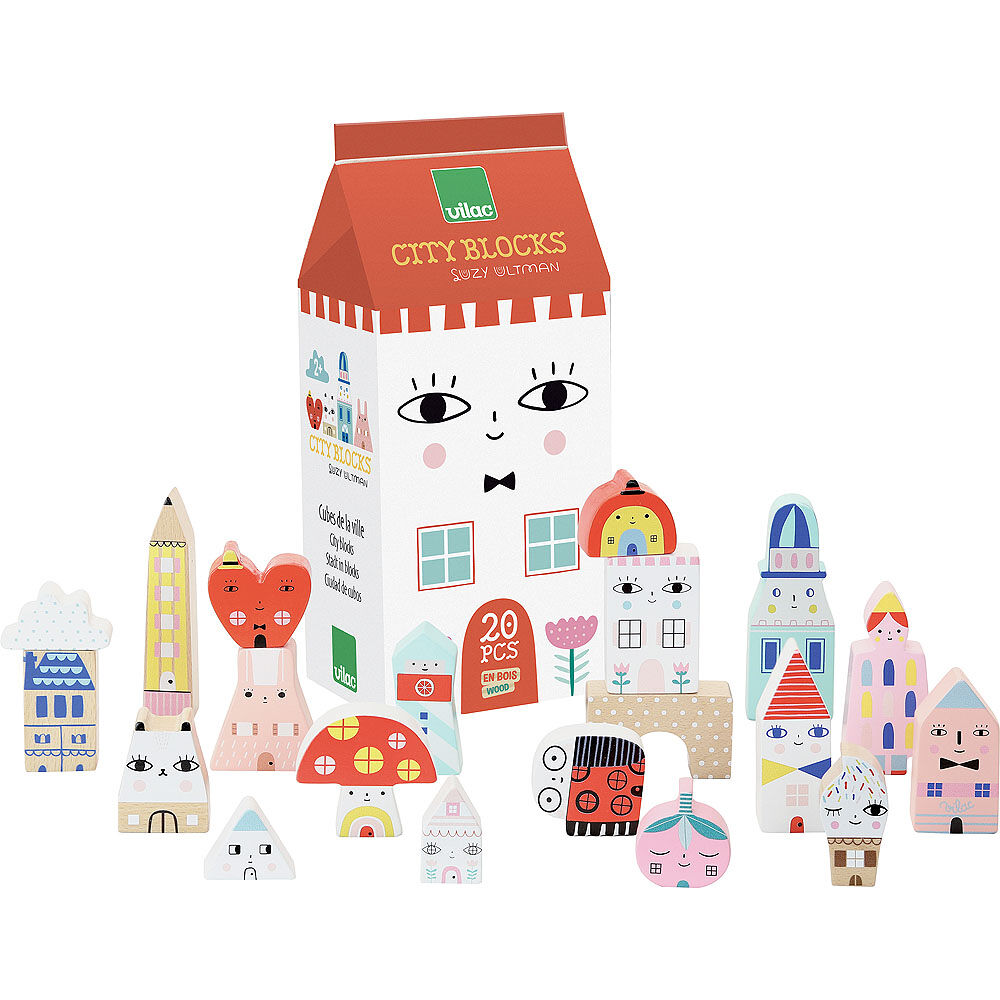 Kleine blokken stad