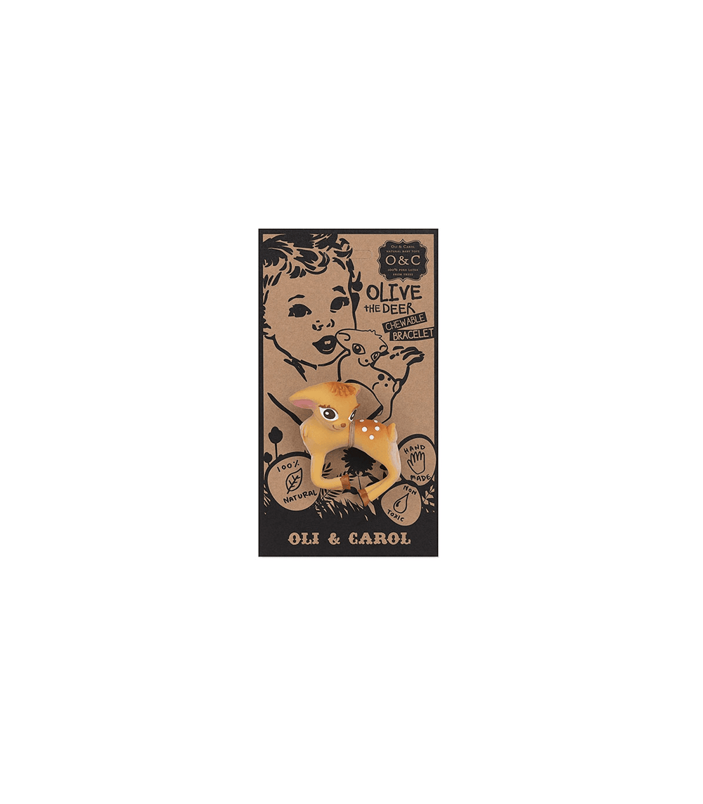 Bad- en bijtspeelgoed Bambi armband