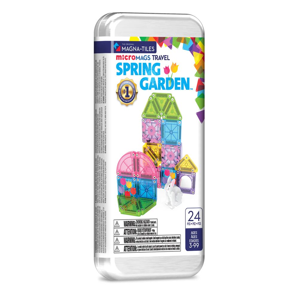 MAGNA-TILES microMags reisset - Spring Garden (24 delig)