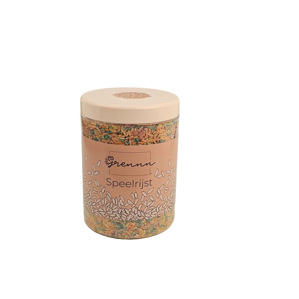 Grennn speelrijst - Pastel - 750g