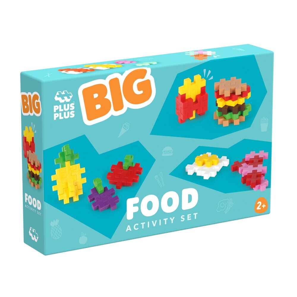 Plus-Plus BIG Activity - Food - 50 stuks