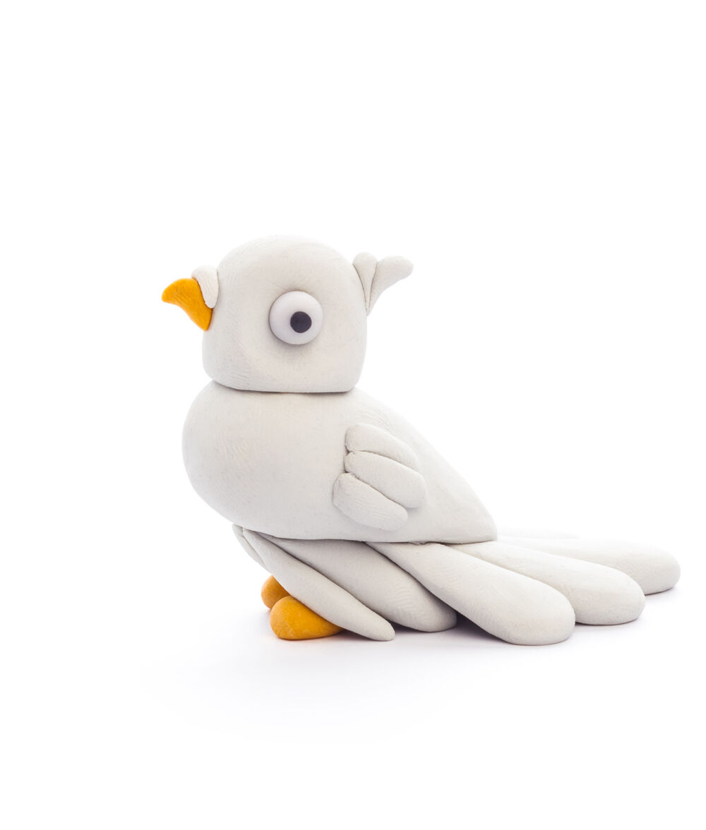 Boetseerklei Vogels - 6 figuren