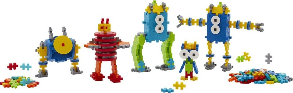Learn to build Plus-Plus robot (275st)