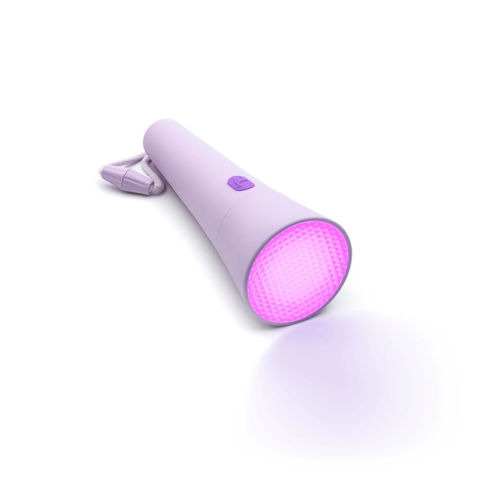 Lalarma zaklamp - Paars