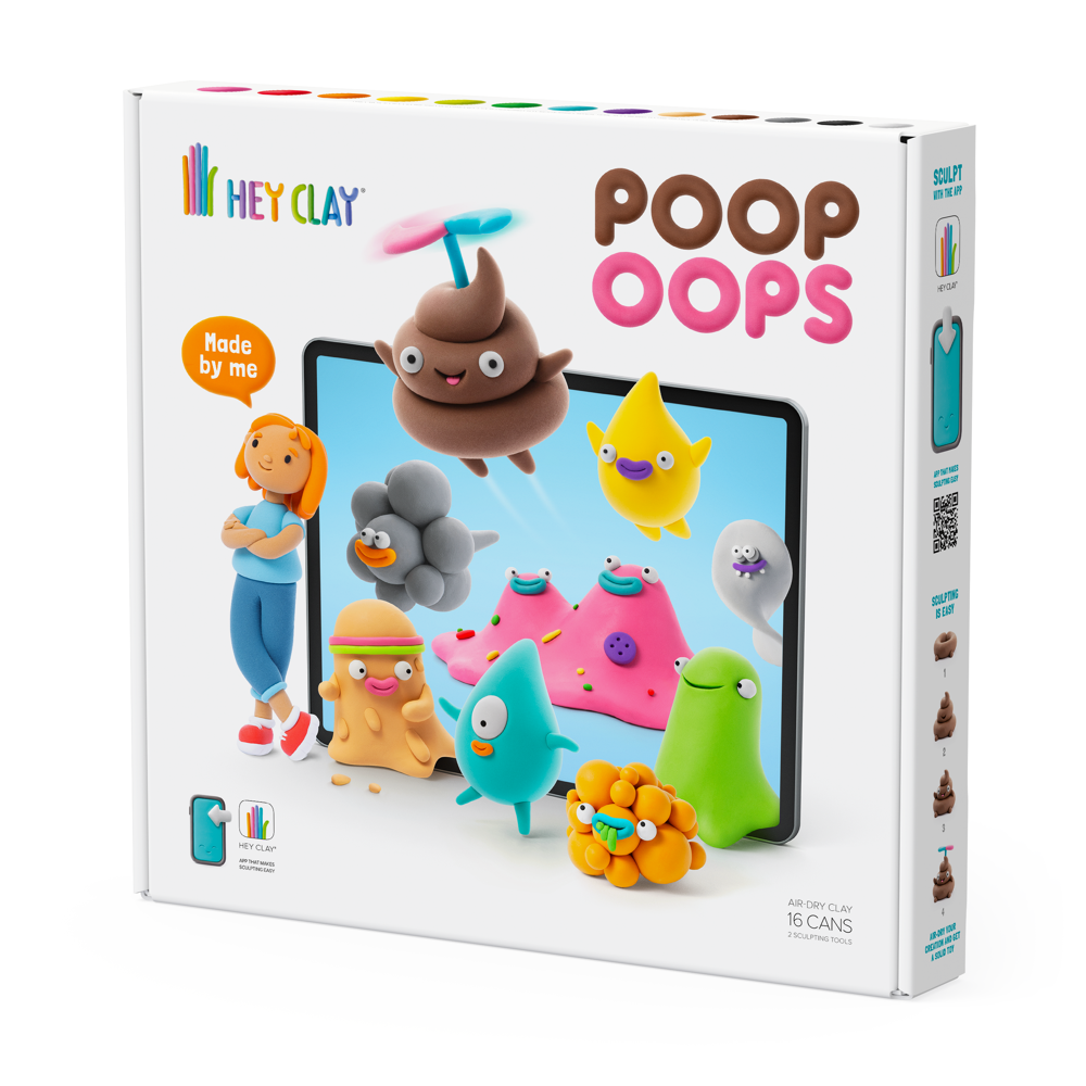 Boetseerklei Poop Oops