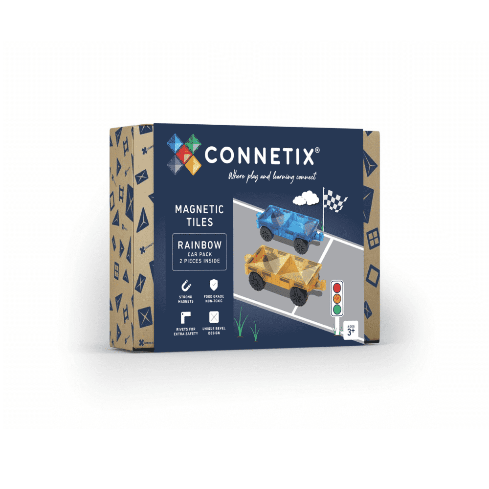 CONNETIX Rainbow Car Pack - 2 stuks