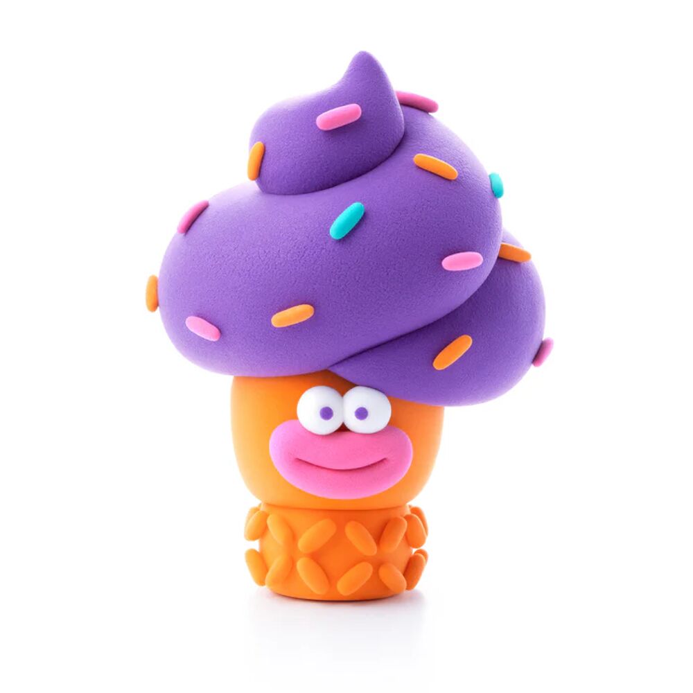 HEY CLAY Boetseerklei Nice Ice Cream - 6 figuren