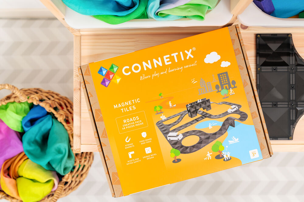 CONNETIX Roads Creative Pack - 48 stuks