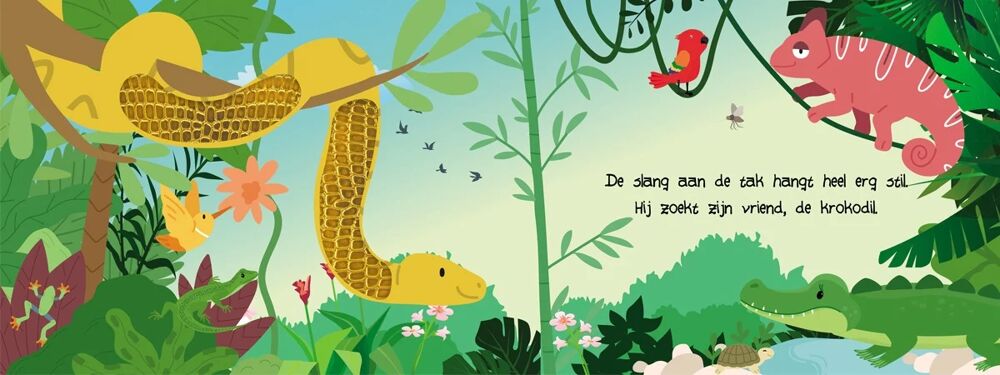 Kijk en voel - Jungledieren