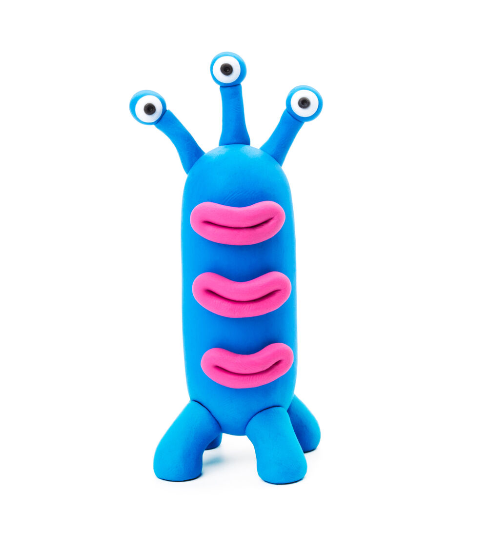 Boetseerklei Aliens - 1 figuur - Trio