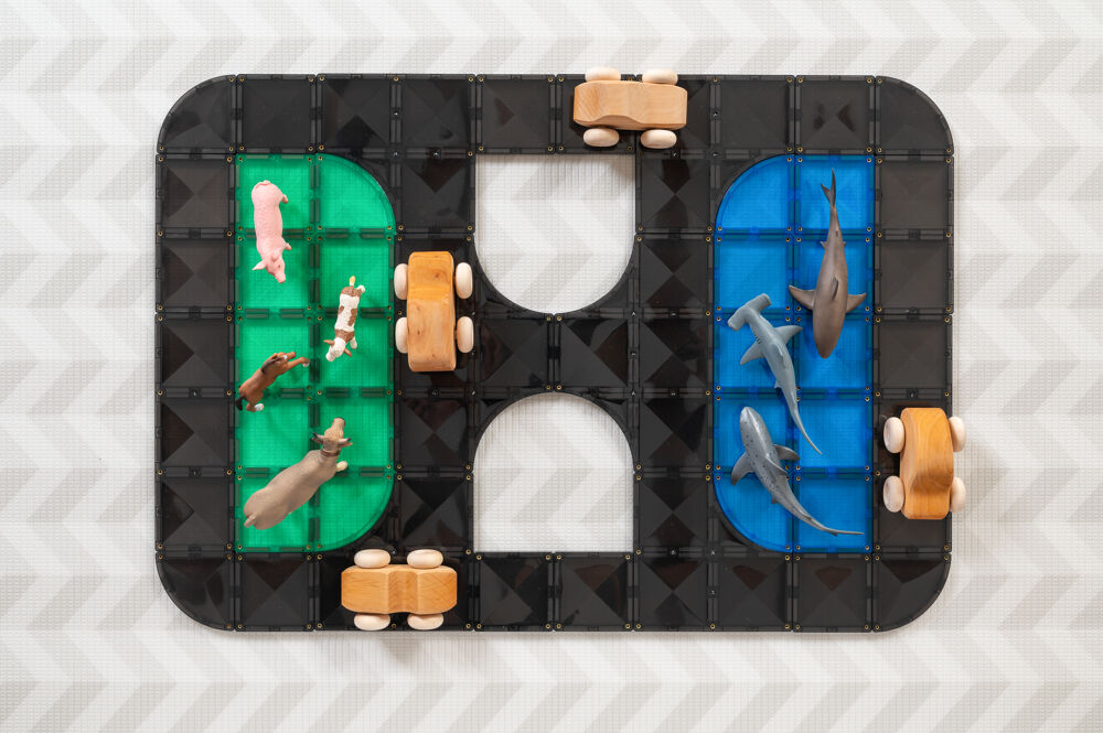 CONNETIX Roads Creative Pack - 48 stuks