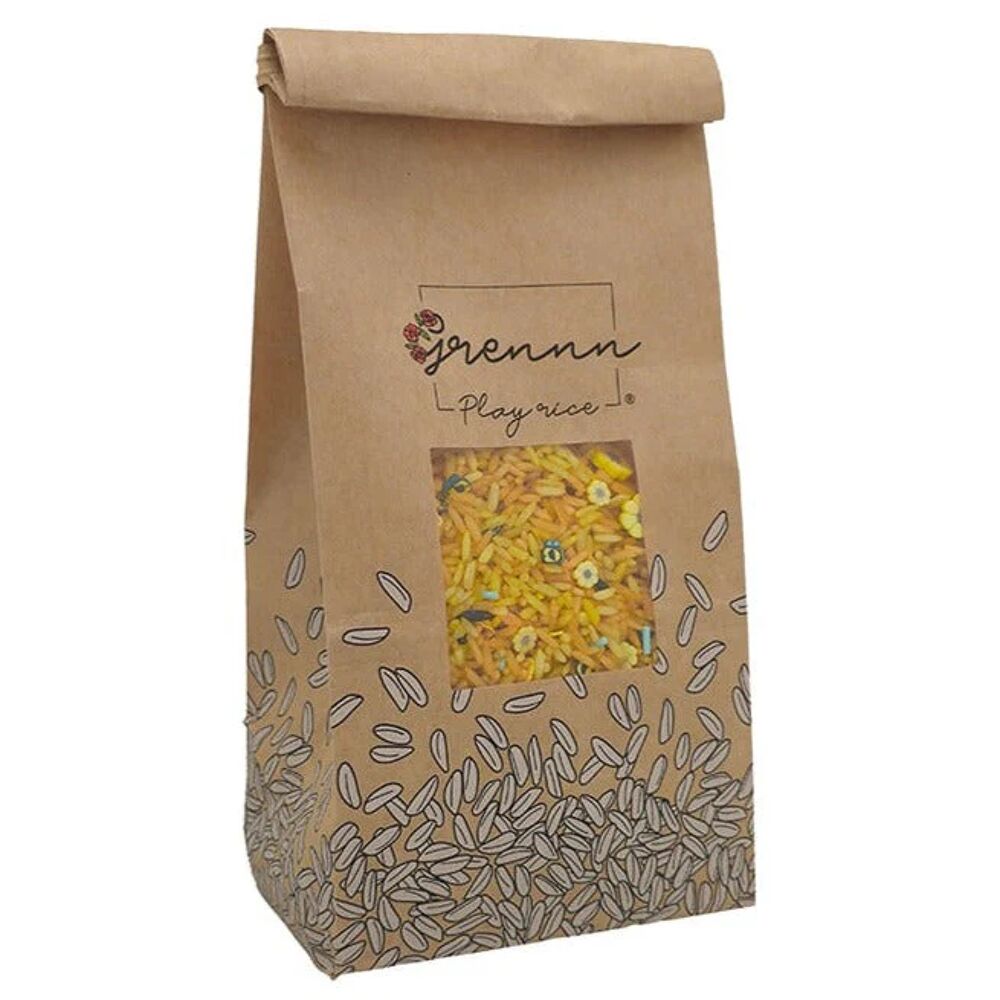 Grennn speelrijst Bijen mix - 500g