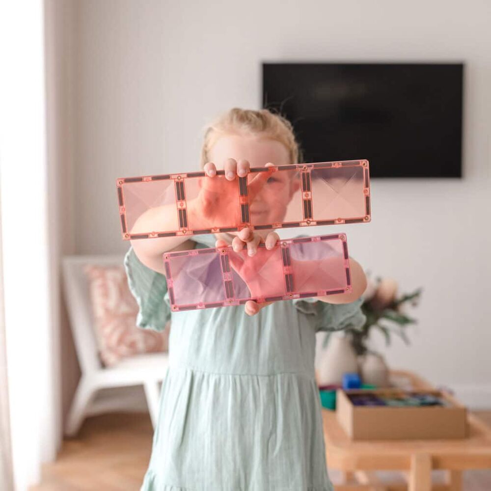 CONNETIX Pastel Rectangle Pack - 24 stuks