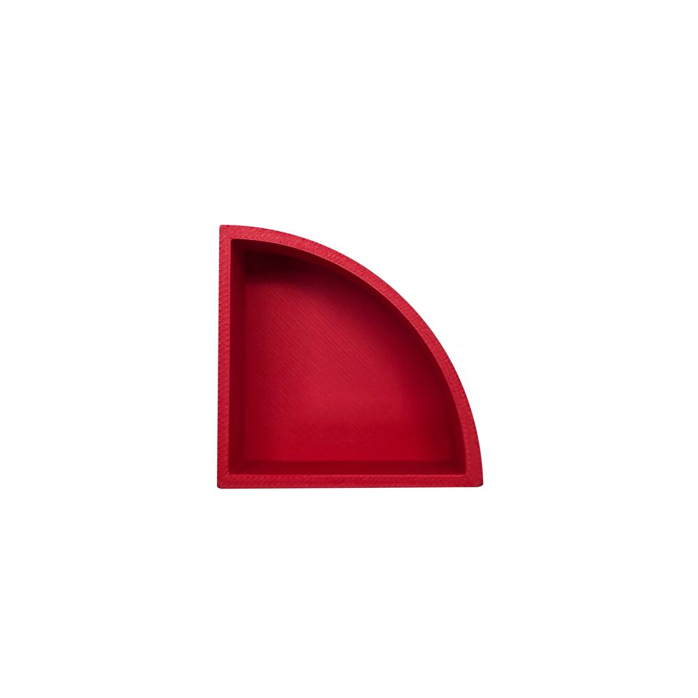 Grennn speelbakje Mandigo - Rood - Kwartcirkel - C6