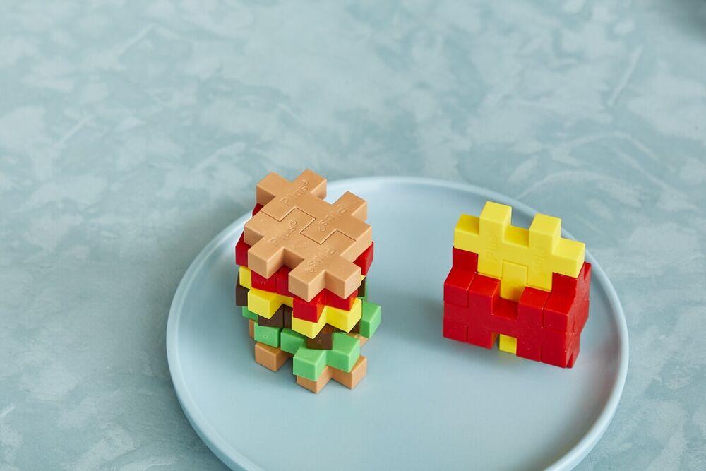 Plus-Plus BIG Activity - Food - 50 stuks