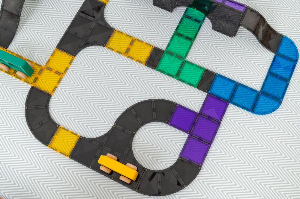 CONNETIX Roads Ramps en Intersections Pack - 16 stuks