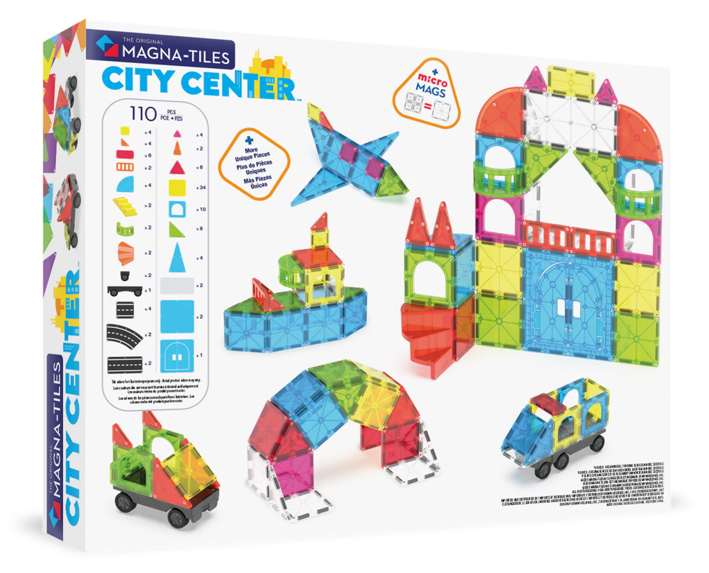 MAGNA-TILES - City Center - 110 stuks