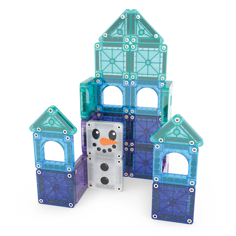 MAGNA-TILES microMags reisset - Winter Wonder (26 delig)