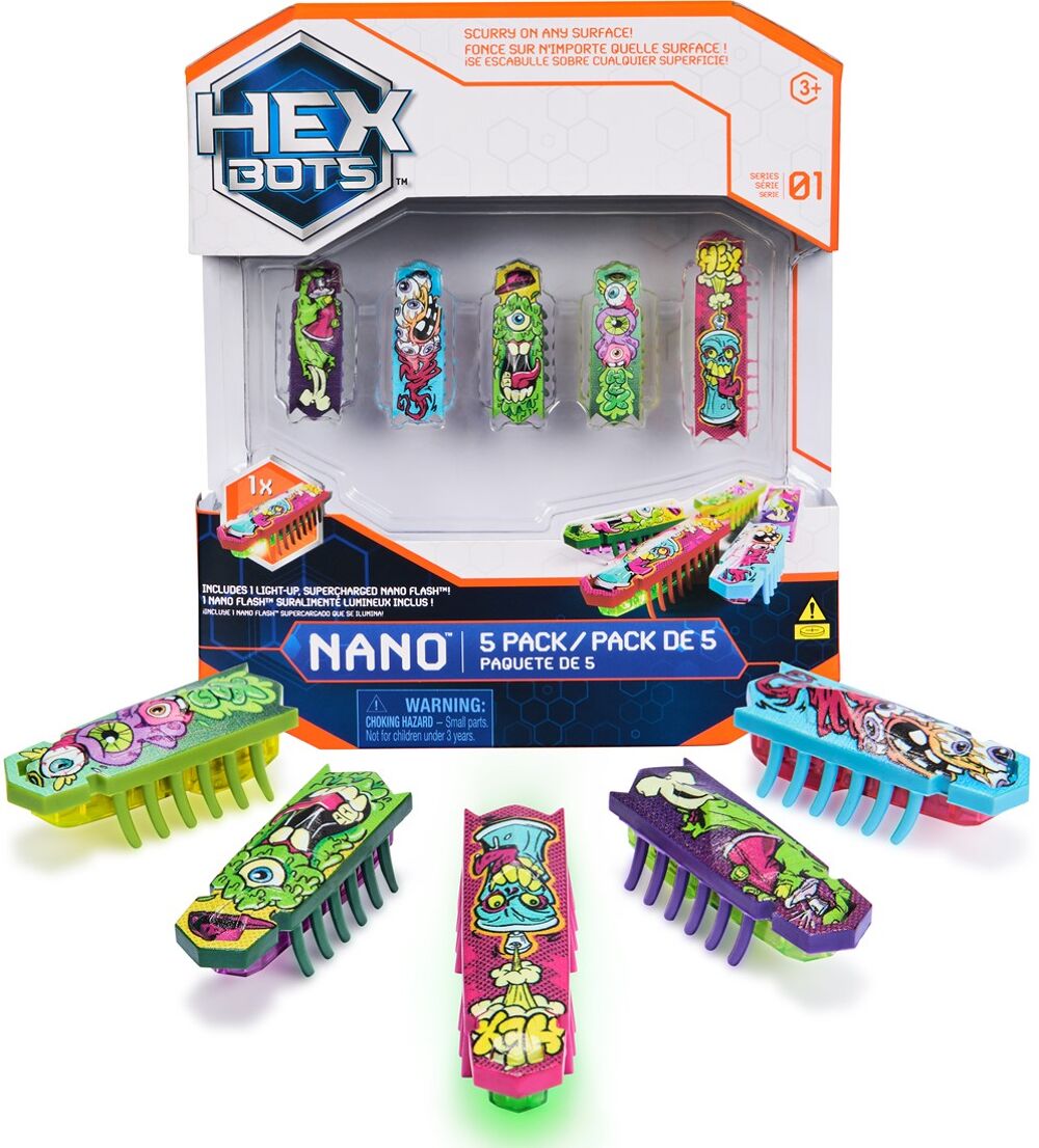 HexBug - Cadeauverpakking - 4x Nano + 1x Flash nano