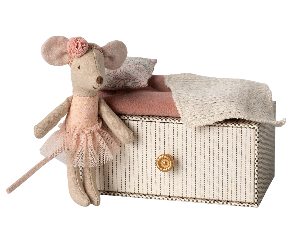 Maileg Ballerina muis in doosje - Kleine zus