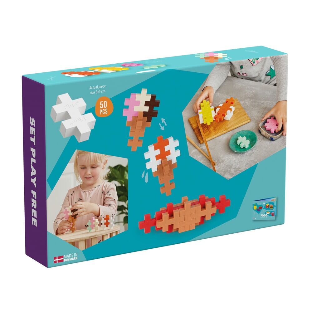 Plus-Plus BIG Activity - Food - 50 stuks