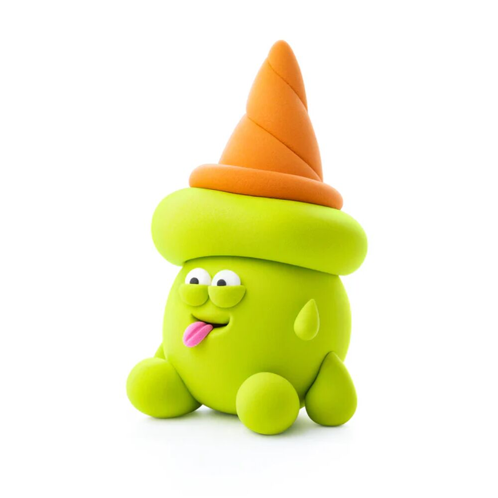HEY CLAY Boetseerklei Nice Ice Cream - 6 figuren