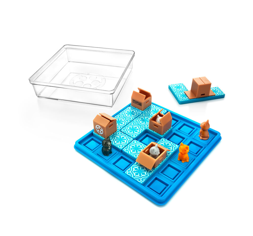 Cats and boxes