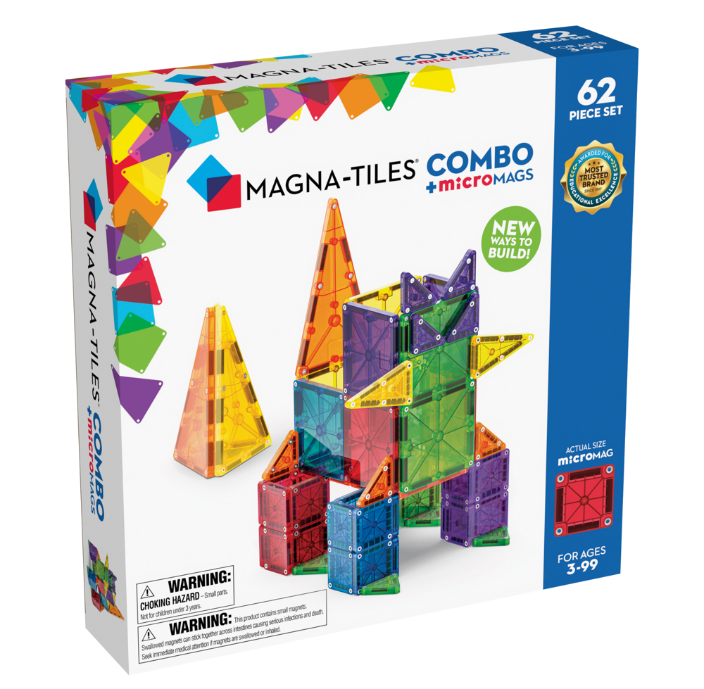MAGNA-TILES Combo - 62 stuks