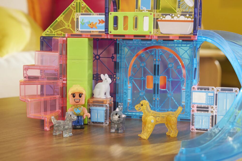 MAGNA-TILES - Pet Playhouse - 50 stuks