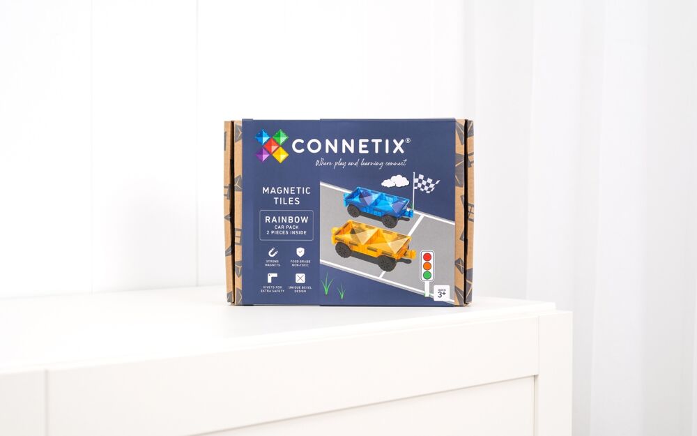 CONNETIX Rainbow Car Pack - 2 stuks