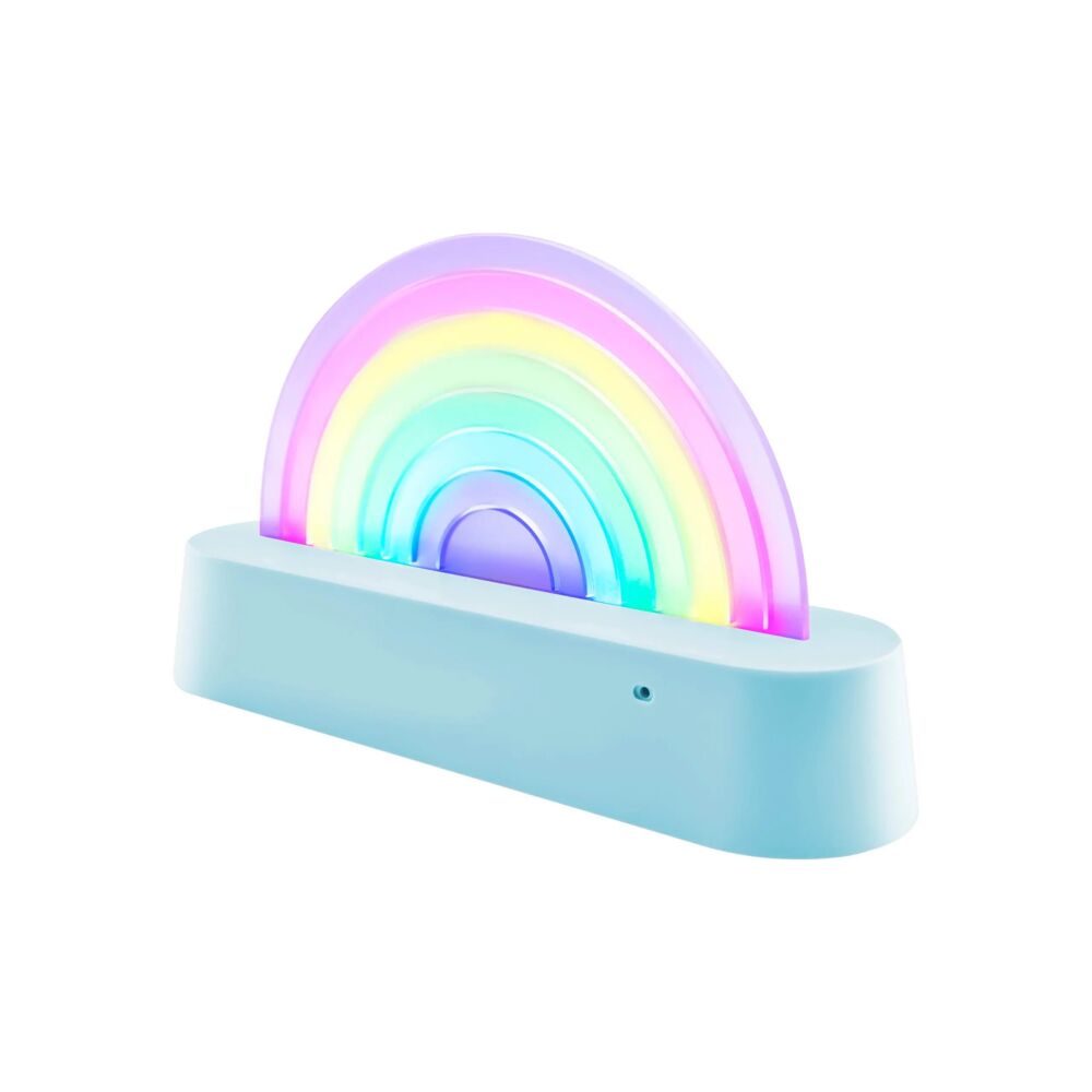 Lalarma Dansende Regenbooglamp - Blauw