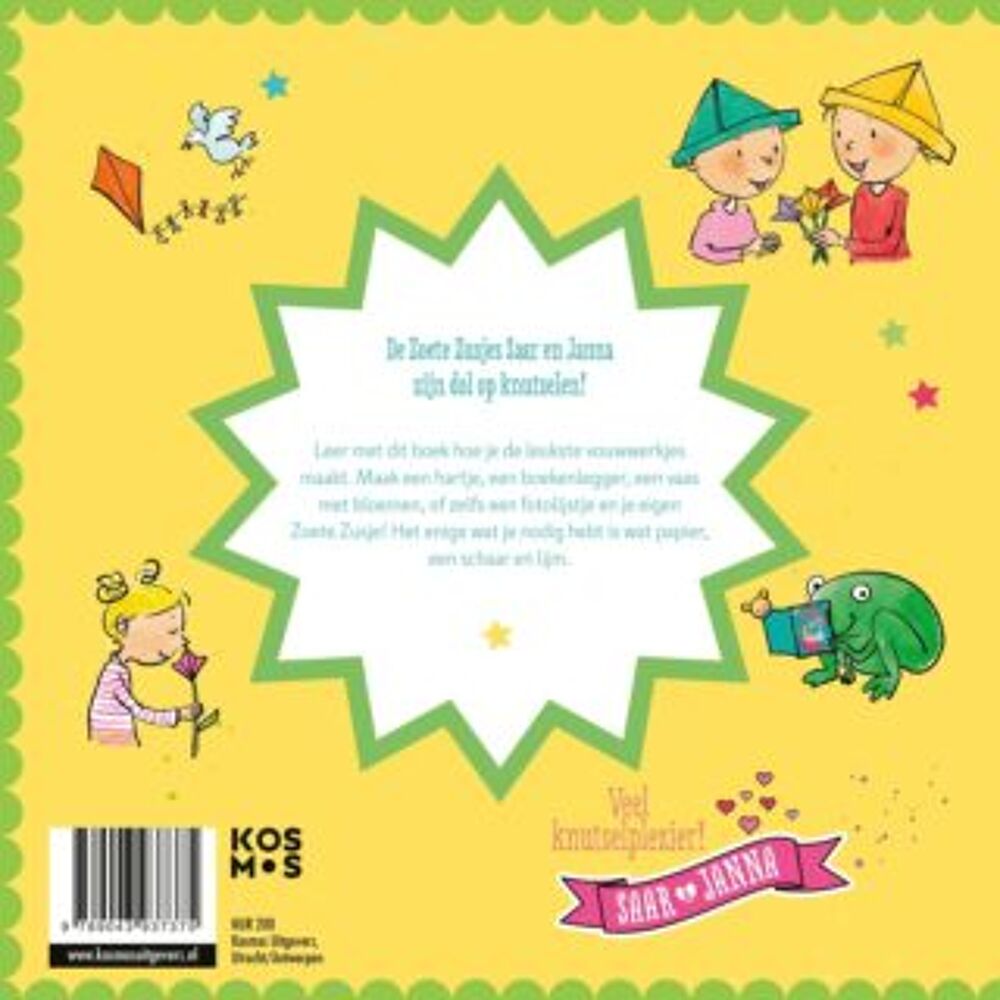 Knutselen met de Zoete Zusjes - vouwblaadjes