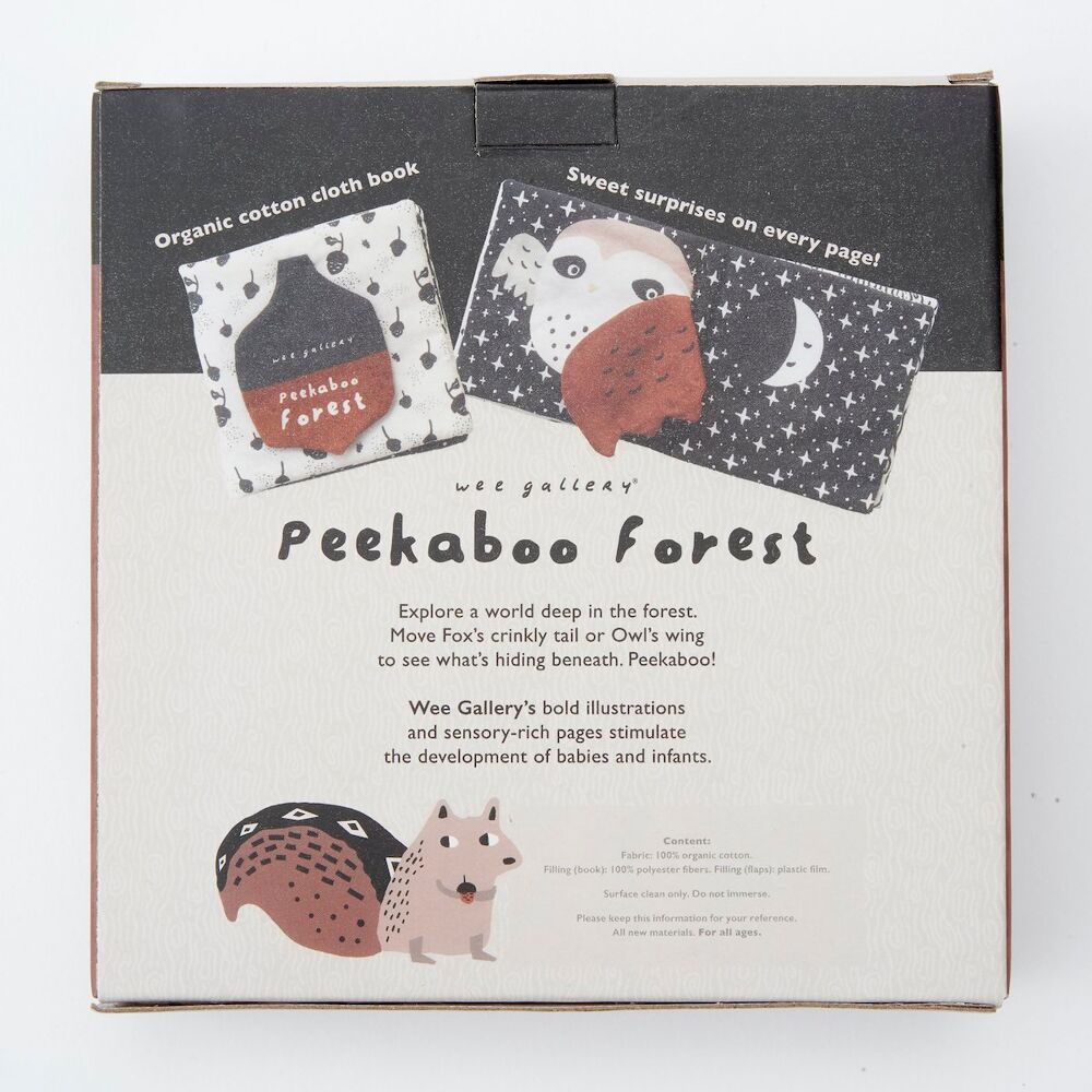 Soft book peekaboo Forest
