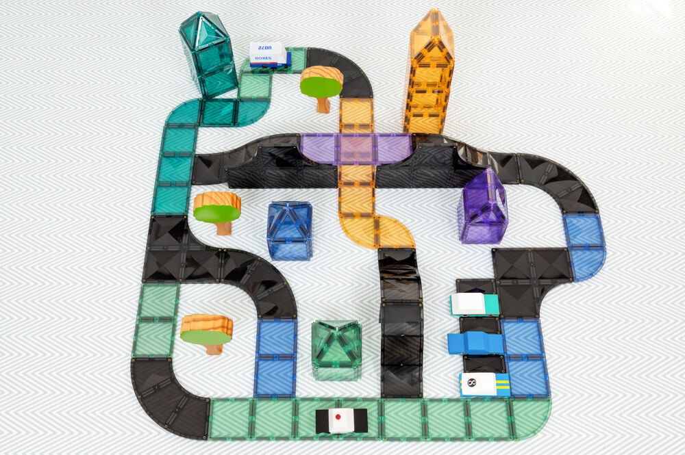 CONNETIX Roads Ramps en Intersections Pack - 16 stuks