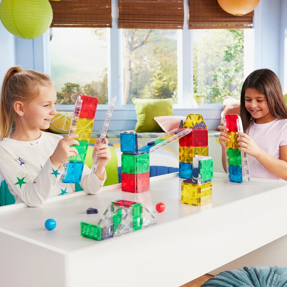 MAGNA-TILES - Rail Racers Deluxe - 90 stuks
