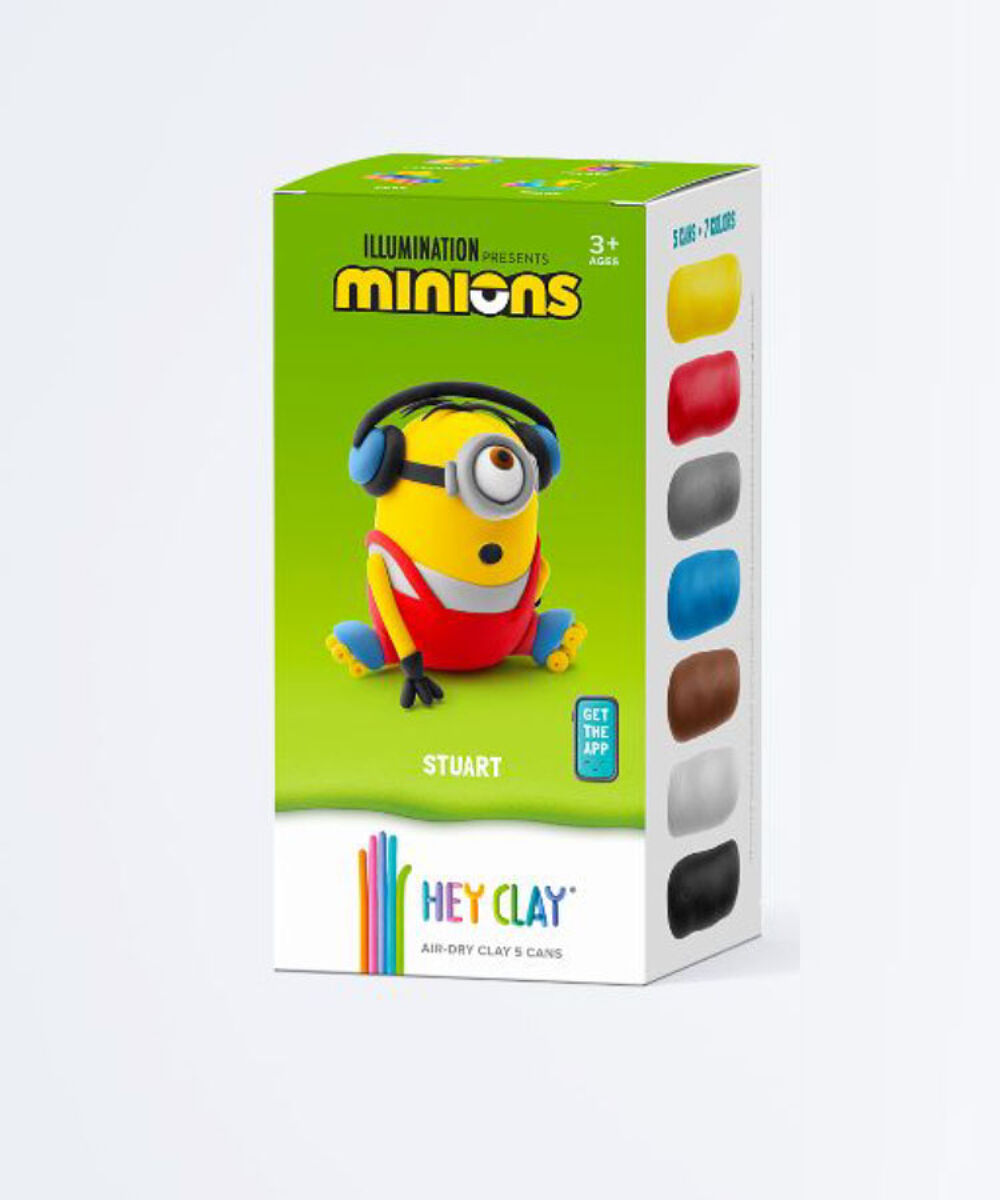 Boetseerklei Minions - 1 figuur - Stuart (Limited edition)