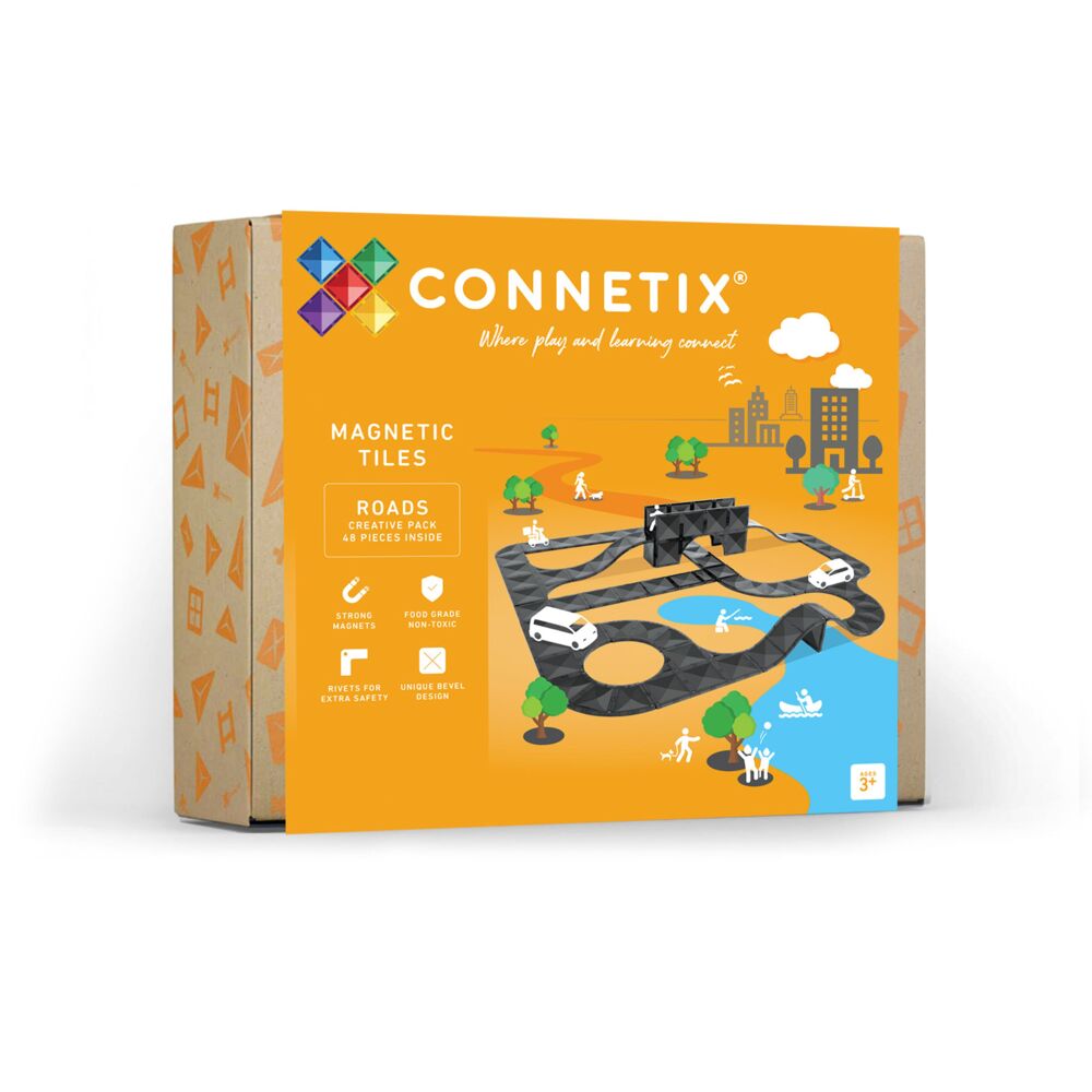 CONNETIX Roads Creative Pack - 48 stuks