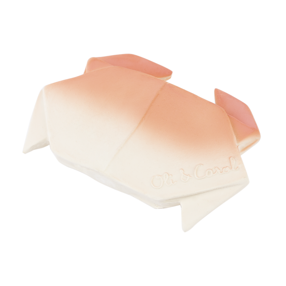 H2Origami bad- en bijtspeeltje krab