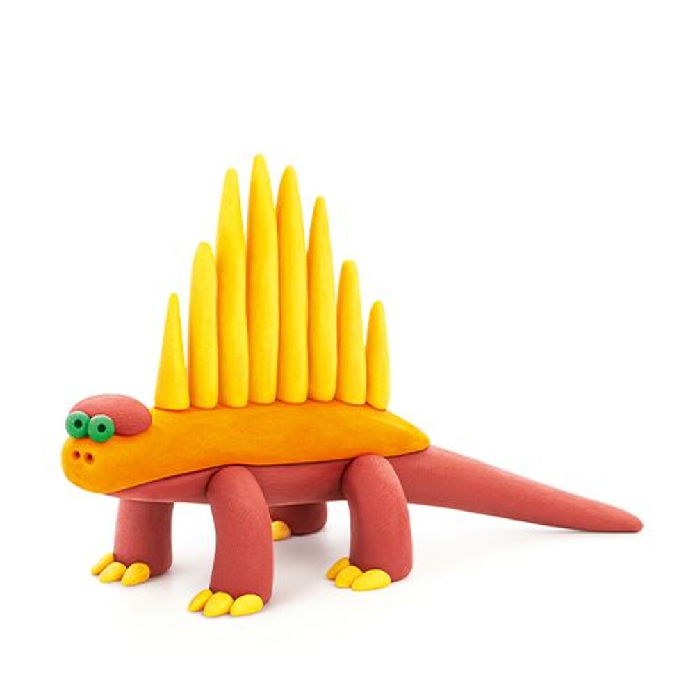 Boetseerklei Mega dinos - 6 figuren