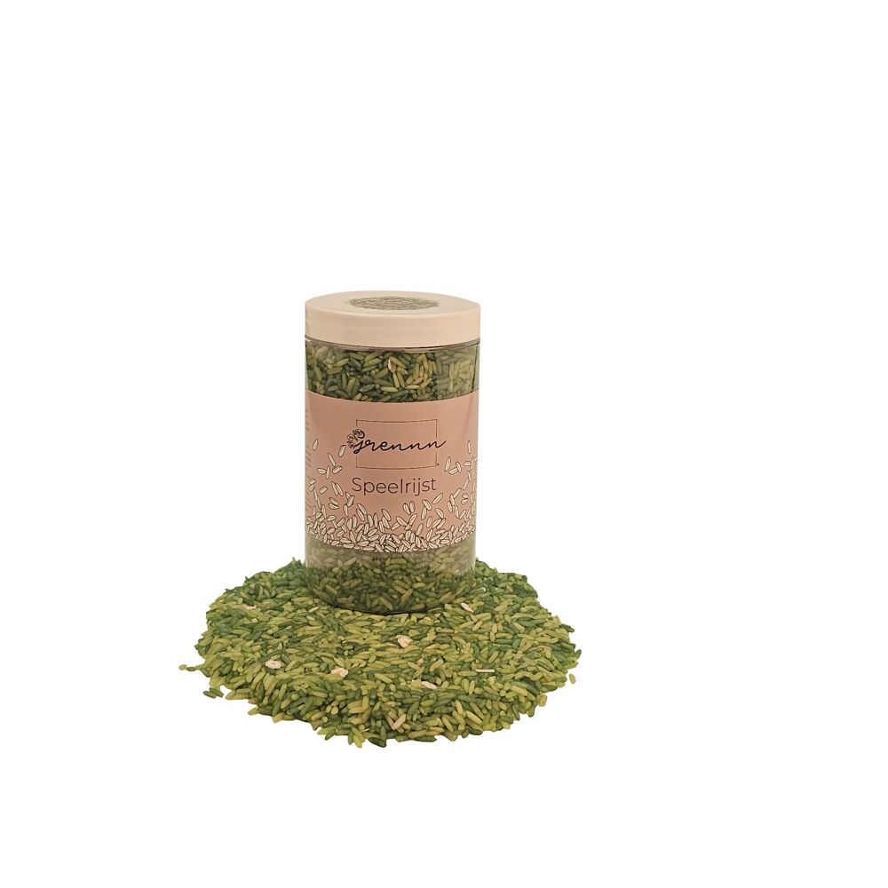 Grennn speelrijst - White flower mix - 750g