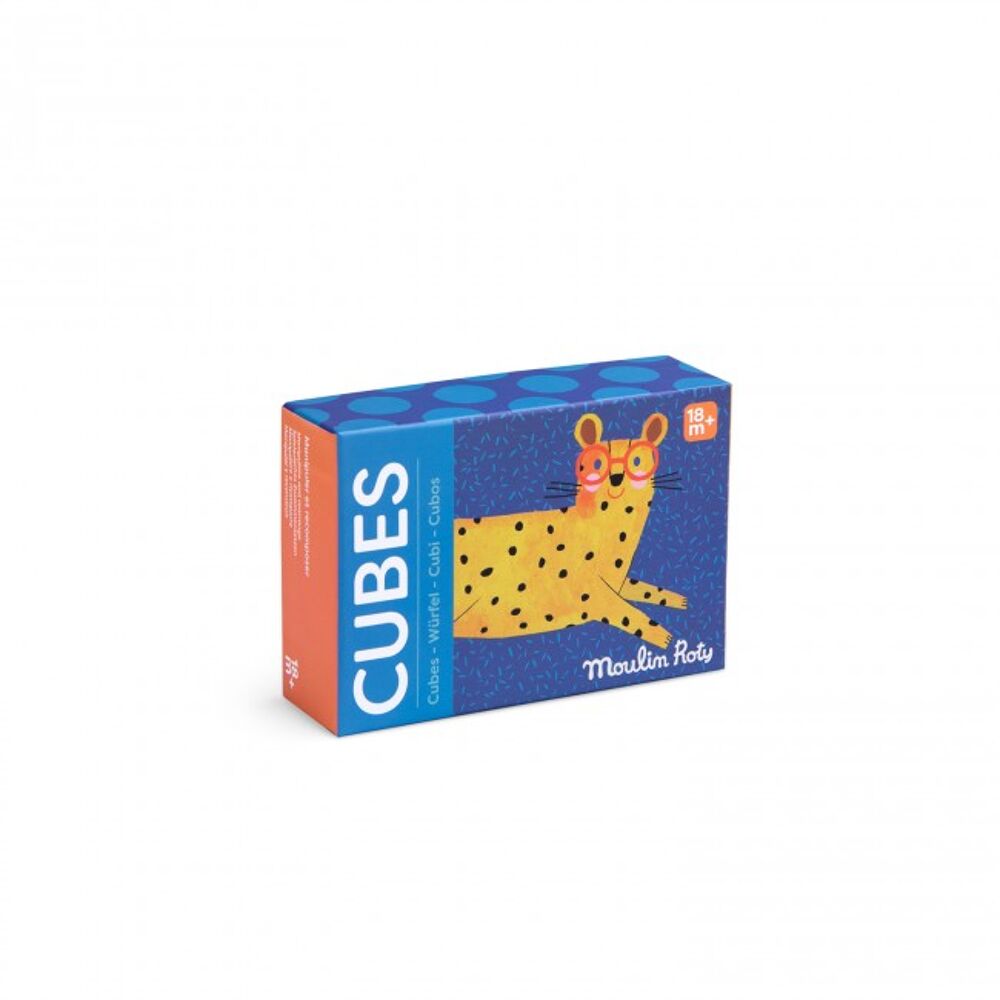 Blokken puzzel - 6 blokken Les Toupitis