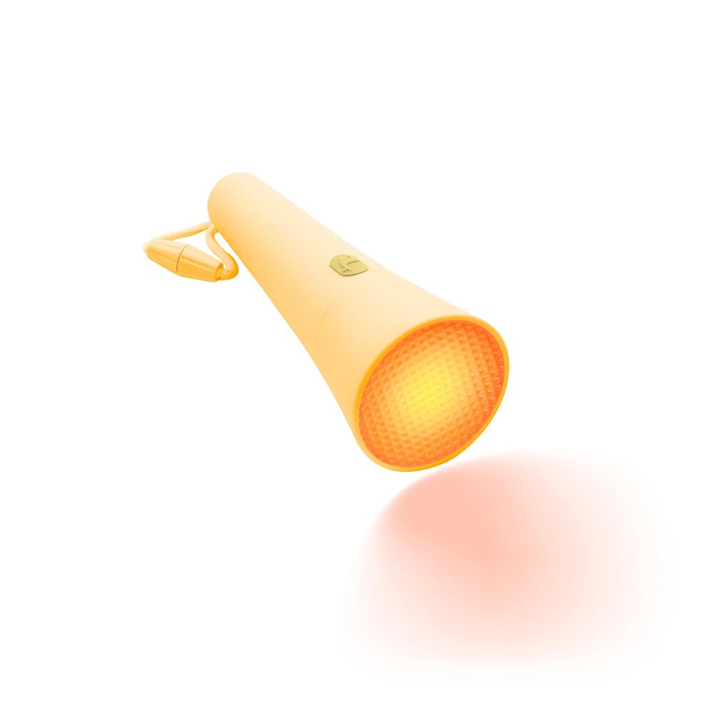 Lalarma zaklamp - Geel