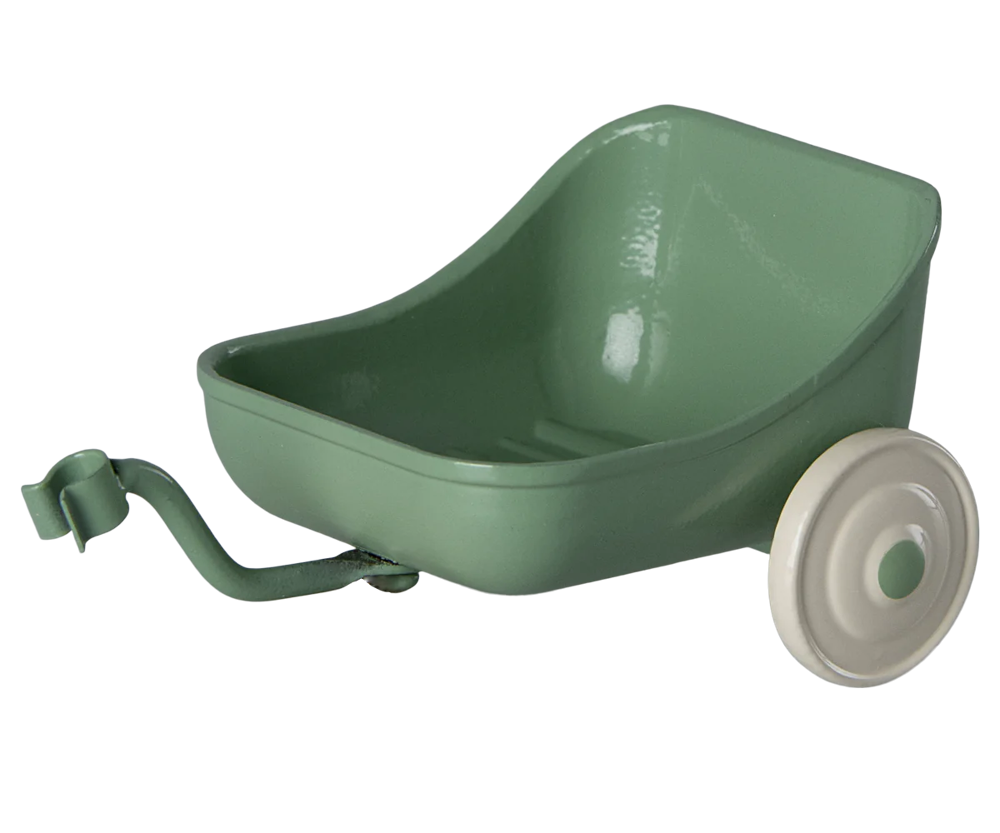 Maileg driewieler aanhanger - Groen