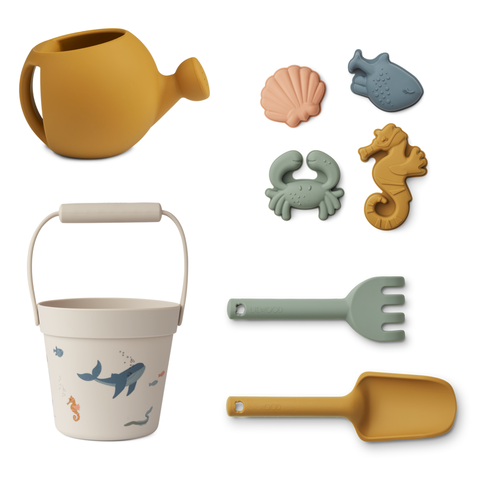 LIEWOOD Florence tuin- en strandset - Sea creature / Sandy
