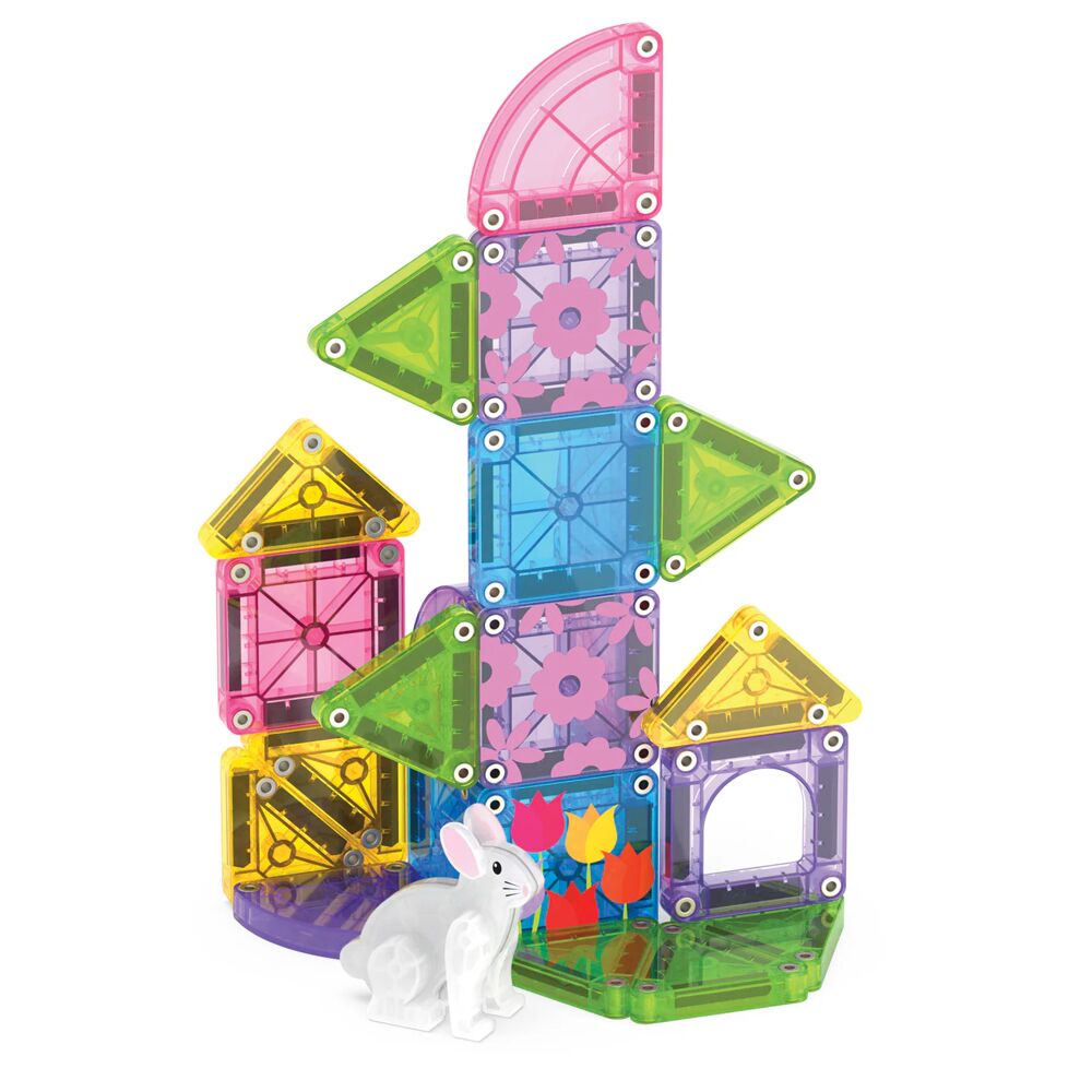 MAGNA-TILES microMags reisset - Spring Garden (24 delig)