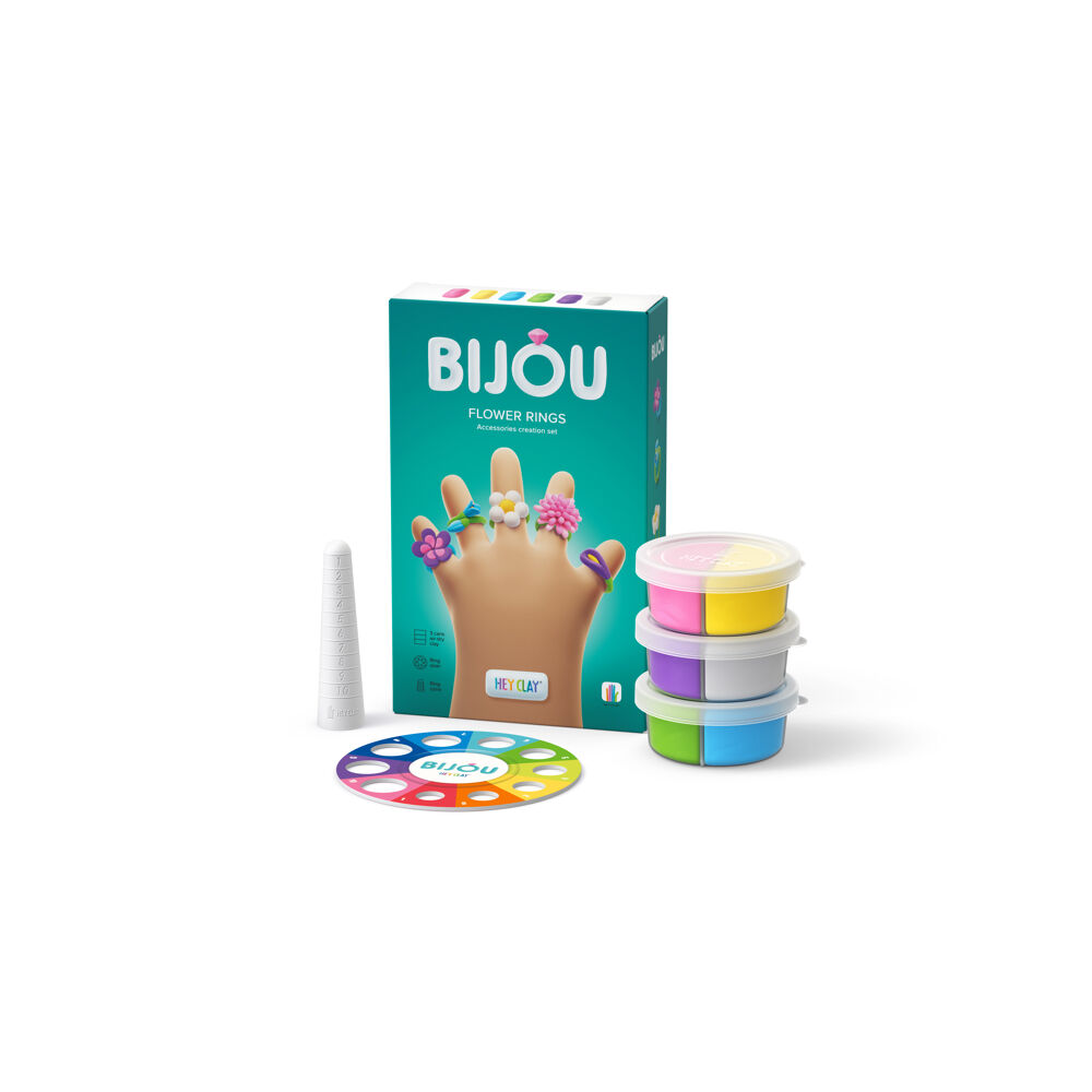 Hey Clay Bijoux rings - Bloemen
