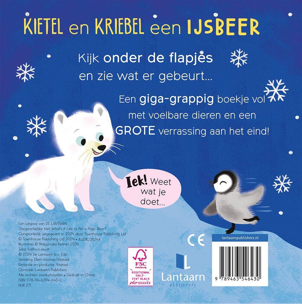 Kietel en kriebel een ijsbeer